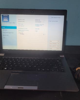 notebook toshiba i5 2gb ram no ssd x ricambi 