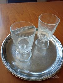 Coppia di Bicchieri Calici Vintage Anni 80