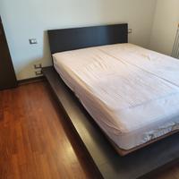 Letto Tatami matrimoniale in frassino scuro