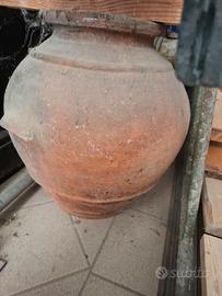 vaso otre terracotta anni 40 vintage antiquariato