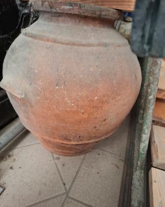 vaso otre terracotta anni 40 vintage antiquariato