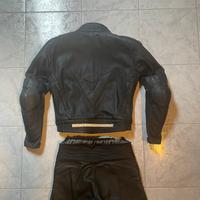 Tuta Moto Dsinese In Pelle Divisibile