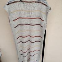 Maglia Lunga Copricostume Maglia Traforata T Unica