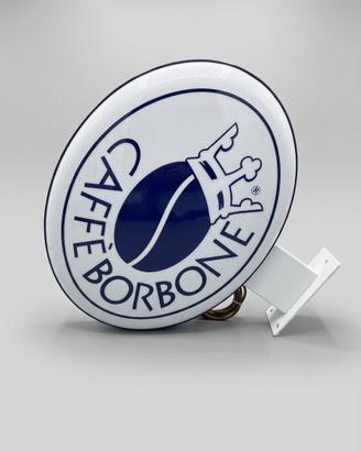 Insigne Bifacciale, luminooriginale, caffè Borbone