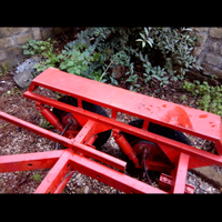 Carrello barca doppio asse 1975
