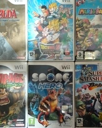 Giochi Nintendo WII come nuovi 