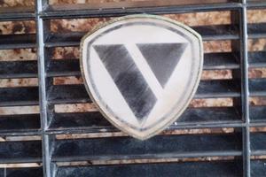 Griglia anteriore originale Autobianchi A112 con l