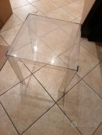 Tavolino Kartell Jolly trasparente 