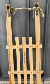 Slittino in legno Davos extra