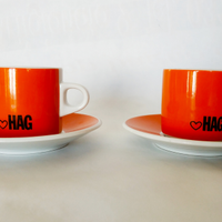 Tazze HAG con piattino 1971