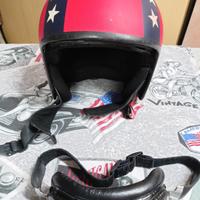 casco taglia L  più occhiali vintage