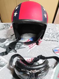 casco taglia L  più occhiali vintage