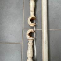Bastone per tenda in legno da interno
