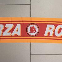 sciarpa AS Roma vintage anni '80-'90