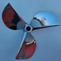 elica acciaio per arredamento o vetrina negozio