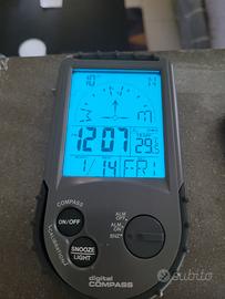 Bussola Digitale Digital Compass con batterie