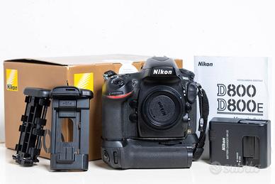 Nikon D800 + Battery grip