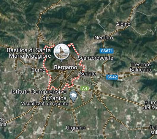 Bilocale in bergamo di 60 mq