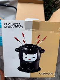 Fonduta Antiaderente Kasanova Fondue bourguignonne