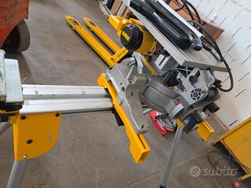 Troncatrice DeWalt più cavalletto 
