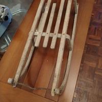slittino legno epoca