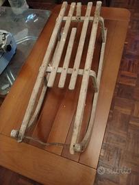 slittino legno epoca