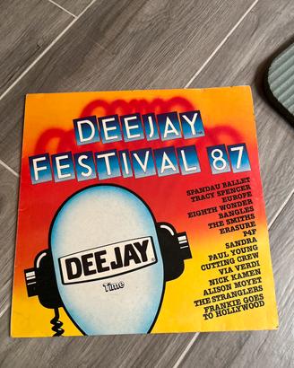 Vinile 33 giri Deejay Festival 87