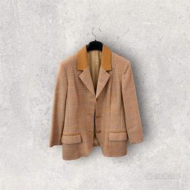 Giacca in lana principe di Galles