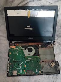 Scocca portatile asus x551c 