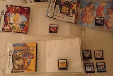Lotto 7 giochi Nintendo ds (unico blocco)