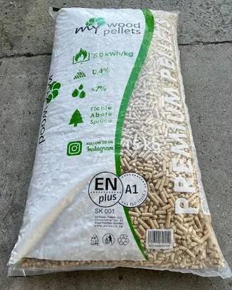 Sacco pellet 15 kg abete