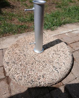 base ombrellone in granaglia 