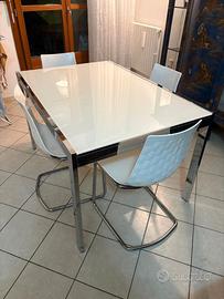 tavolo cucina Calligaris rettangolare + 4 sedie