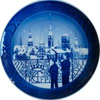 4 piatti collezione Royal Copenaghen porcellana