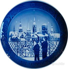 4 piatti collezione Royal Copenaghen porcellana
