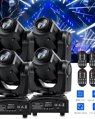 RGBW 120W 8 Gobo Spot Beam Moving Head LED luce di