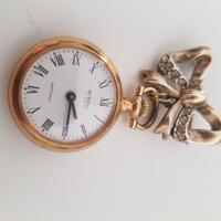 spilla orologio missil 17 rubis a carica manuale 