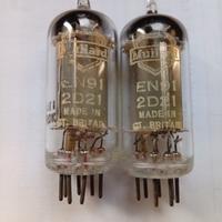 Coppia valvole termoioniche MULLARD EN91 2D21