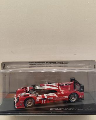 Modellino Porsche 919 Hybrid 2015 1:43