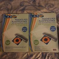 200 fogli plastificatrici ancora nuovi