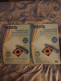 200 fogli plastificatrici ancora nuovi