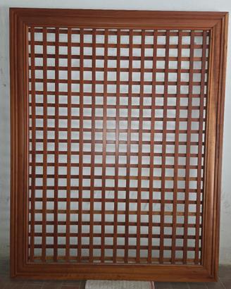 griglia di copertura in legno 