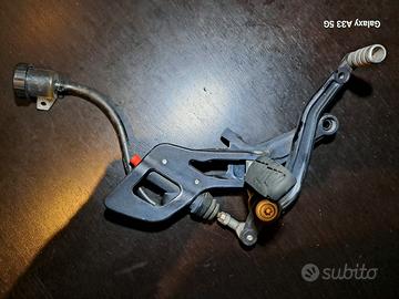 Ktm Duke 690 R mod '17, pedana, leva e pompa freno