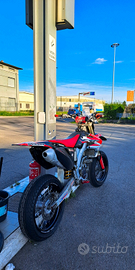 Honda crf 250 motard TARGATA