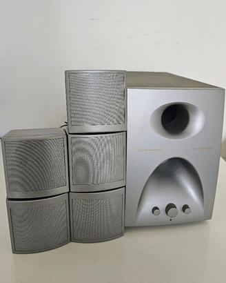 impianto audio home theater system 5.1 per pc o tv