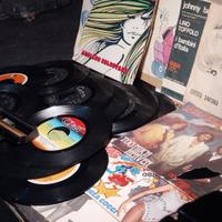 dischi 45 giri in vinile anni 1960\1970