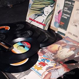 dischi 45 giri in vinile anni 1960\1970