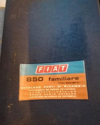 Manuale tecnico officina FIAT 850 Familiare