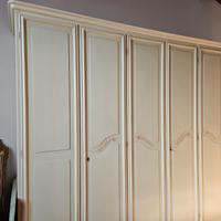 Armadio camera 6 ante in vero legno