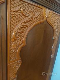 Camera da letto in legno massello stile classico